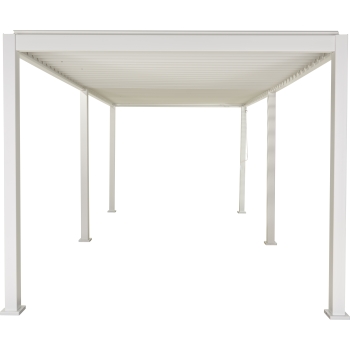 Pergolă de grădină MIRADOR 111 Clasic 3 x 6m alb